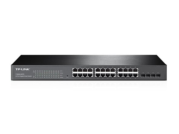 JetStream 24-Port Gigabit Smart Switch (4 SFP Slotlu)