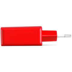 ttec SpeedCharger Seyahat Şarj Aleti 2.1A Type C Kablolu Kırmızı - 2SCS01CK