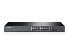 JetStream 16-Port 10/100Mbps + 2-Port Gigabit Smart Switch