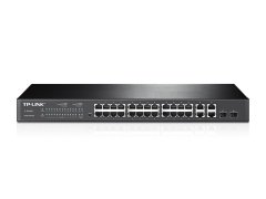 JetStream 24-Port 10/100Mbps + 4-Port Gigabit Smart Switch