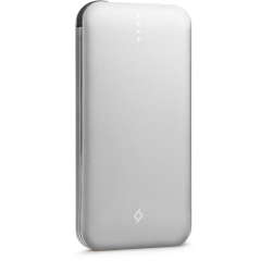 ttec AlumiSlim+ 10.000 mAh Dahili Kablolu Taşınabilir Şarj Aleti / Powerbank Uzay Grisi - 2BB154UG