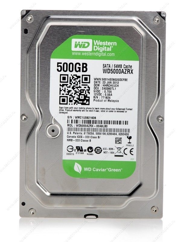 Hdd wd 500gb  Hard Disk