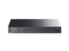JetStream 8-Port Gigabit Smart PoE Switch with 2 SFP Slots