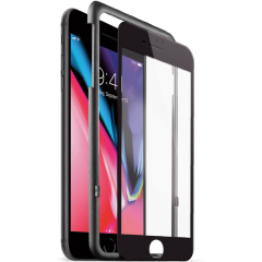 ttec AirGlass EdgeColor Kit iPh.7/8 Cam Ekran Koruyucu ve Kolay Uygulama Kiti Siyah - 2ECRU01S