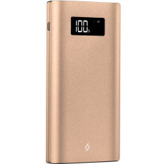 ttec AlumiSlim LCD 10.000mAh Taşınabilir Şarj Aleti / Powerbank Altın - 2BB130A