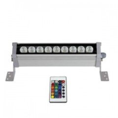 LED DUVAR BOYAMA WALLWASHER(6WATT)-20 CM RGB