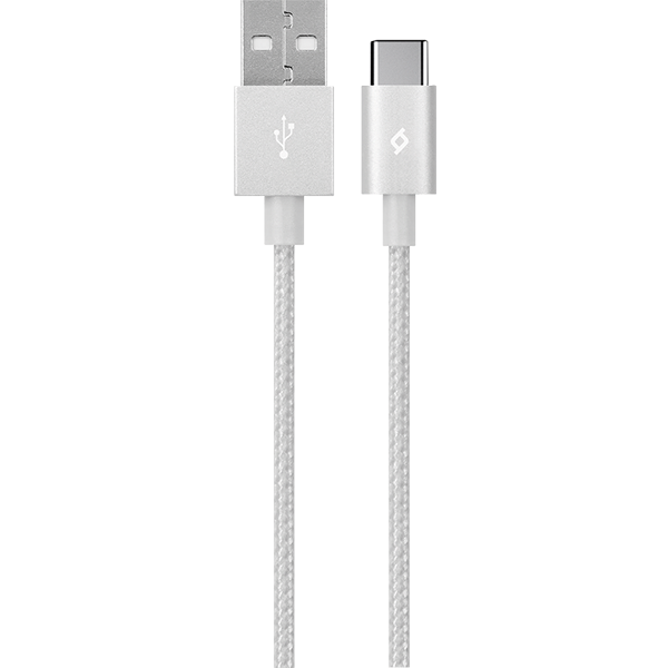 ttec AlumiCable Type-C Şarj Kablosu Gümüş - 2DK18G