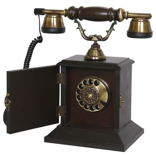 Kapaklı Konak Ahşap Telefon