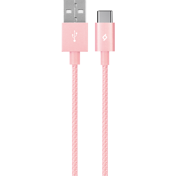 ttec AlumiCable Type-C Şarj Kablosu Roze Altın - 2DK18RA