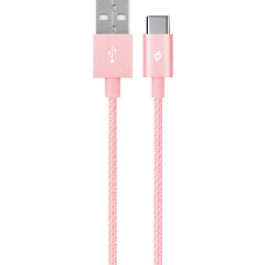 ttec AlumiCable Type-C Şarj Kablosu Roze Altın - 2DK18RA