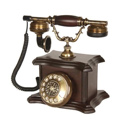 Konak Ceviz Ahşap Telefon