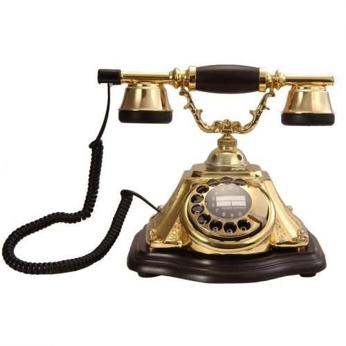 Piramit Altın Varaklı Telefon