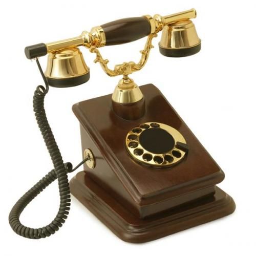 Büro C Ahşap Telefon