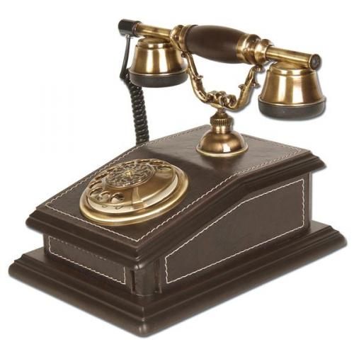 Derili Büro Ahşap Telefon