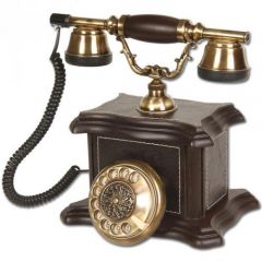 Derili Konak Ahşap Telefon