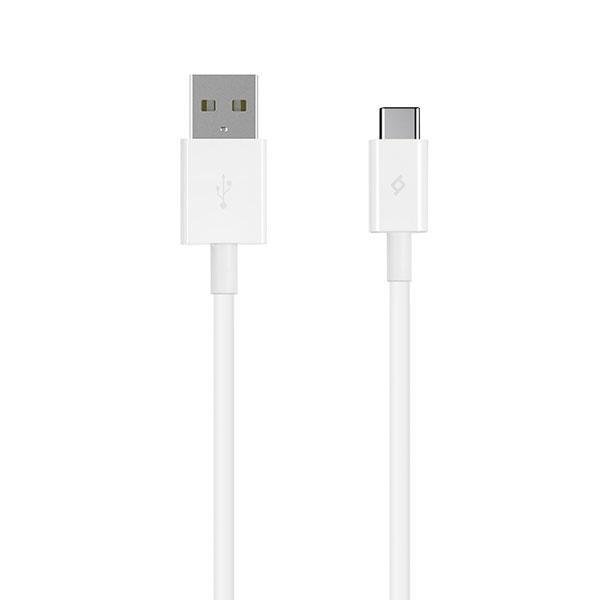 ttec Type-C USB 3.1 Premium Şarj Kablosu, Kevlar Sargılı Beyaz - 2DK7520