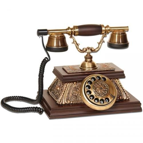 Yalı Ahşap Eskitme Telefon