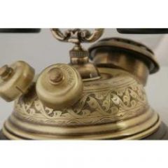 El Dekorlu Kubbeli Telefon