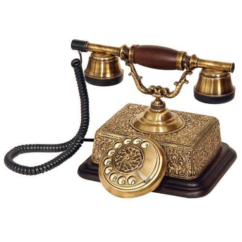 Şato Eskitme Ahşap Telefon