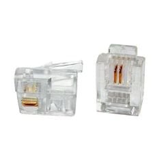 6p2c Plug (100 Lük Poşet Halinde)