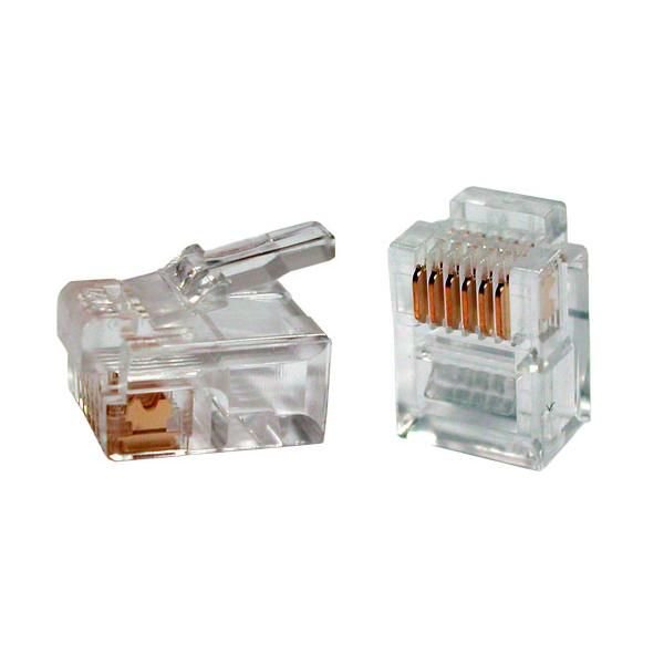 6p6c Plug (100 Lük Poşet Halinde)