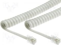 Jaklı Telefon Spiral Kordonu