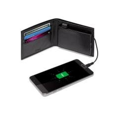 ttec ChargeWallet Şarjlı Erkek Deri Cüzdan, Android Siyah - 2BCP02S
