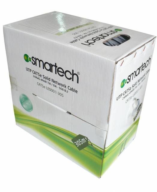 SMARTECH SİLVER CAT 5 KABLO 305 MT