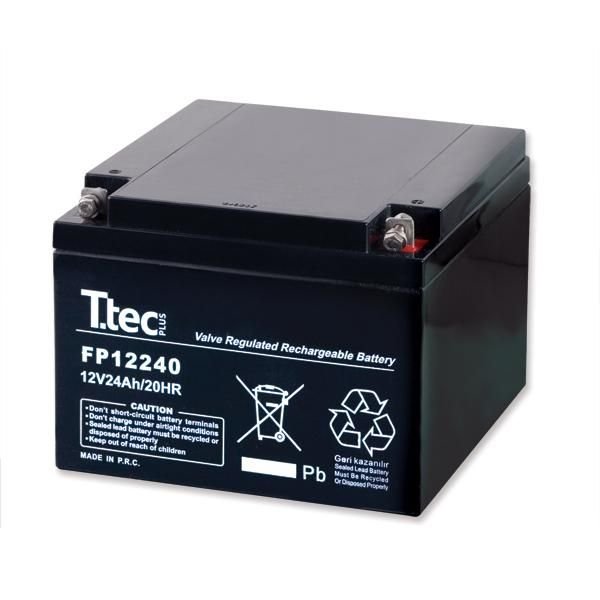 TTEC 12V 24AH BAKIMSIZ KURU AKÜ