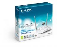 TD-W8968 300Mbps Kablosuz N USB ADSL2+ Modem Router