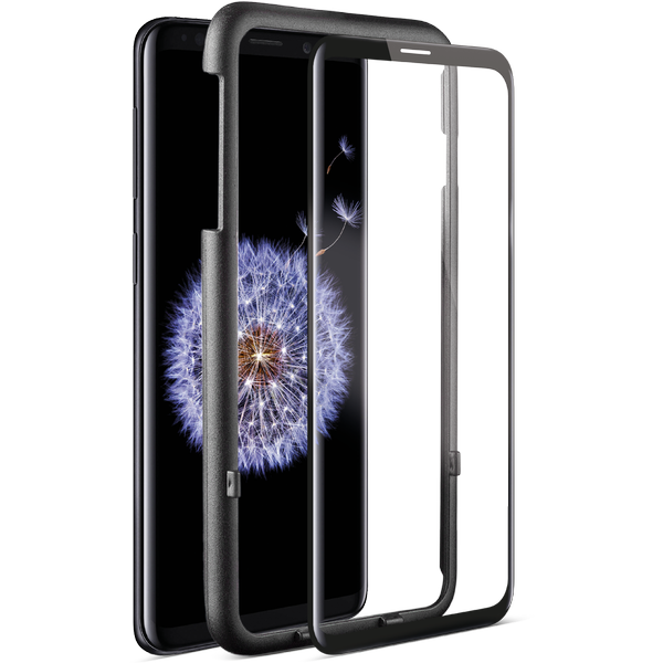 ttec AirGlass EdgeSense Kit Sam.S9 Plus Cam Ekran Koruyucu ve Kolay Uygulama Kiti Siyah - 2ESNU02S
