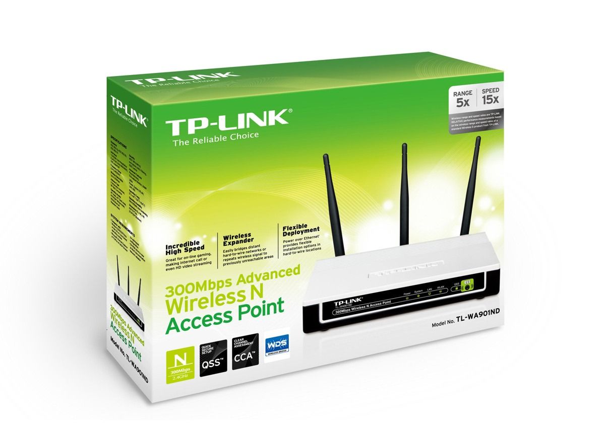 TP-LİNK TL-WA901ND 00Mbps Kablosuz N Access Point