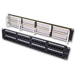CAT6 48 PORT PATCH PANEL
