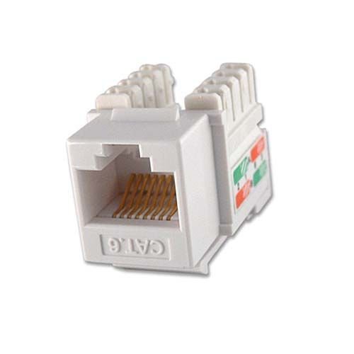 UTP CAT6e Keystone Jack 8P - 8C