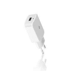 ttec QuickCharger Seyahat Şarj Aleti Micro USB  2.1A Beyaz - 2SCQ01