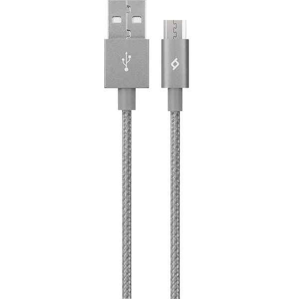 ttec AlumiCable Micro USB Şarj Kablosu Uzay Grisi - 2DK11UG