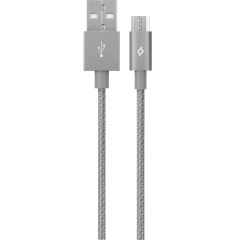 ttec AlumiCable Micro USB Şarj Kablosu Uzay Grisi - 2DK11UG