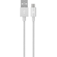 ttec AlumiCable Micro USB Şarj Kablosu Gümüş - 2DK11G