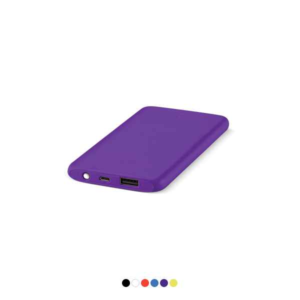 ttec PowerSlim 5.000mAh Taşınabilir Şarj Aleti / Powerbank Mor - 2BB132MR