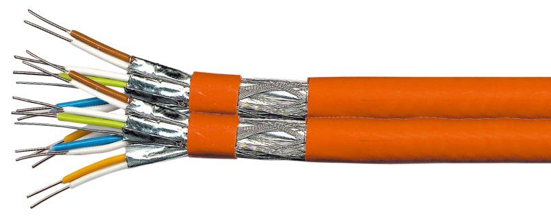 CAT 7 FTP 23 AWG LSZH Kablo 1mt