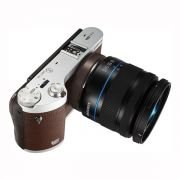 Samsung NX300+18-55mm Objektif Aynasız Profesyonel Dijital Fotoğraf Makinesi Beyaz