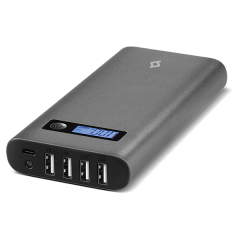 ttec PowerUp Multi 20.800mAh Taşınabilir Şarj Aleti / Powerbank Uzay Grisi - 2BB138UG