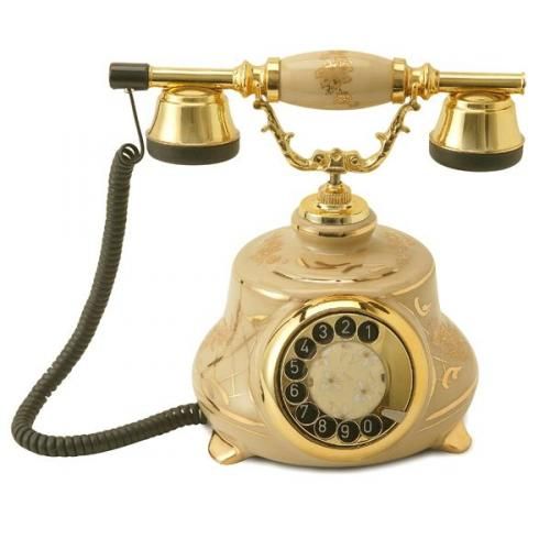 Porselen Tombul Klasik Telefon