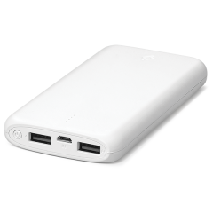 ttec PowerSlim 10.000mAh Taşınabilir Şarj Aleti / Powerbank Beyaz - 2BB133B