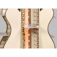 Işıklı Gitar CD lik Ahşap Telefon