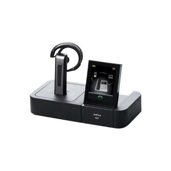 Jabra GO 6470 Kablosuz Kulaklık (Masa üstü + Cep telefonu + Soft Phone)