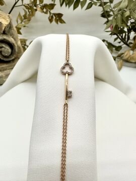 Key Pırlantalı Bileklik