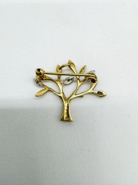 Jayla Pırlantalı Broş