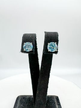 Aquamarine Küpe