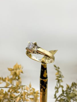 0.24ct Pırlanta Tektaş Yüzük